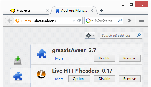 greatsaver 2.7 adware firefox addon