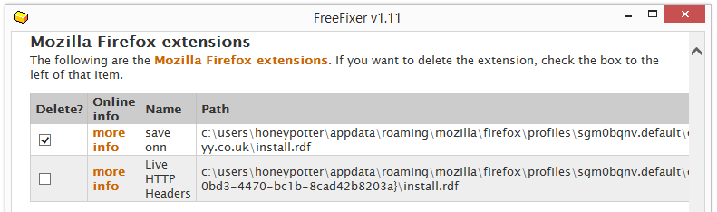 save-on firefox extension