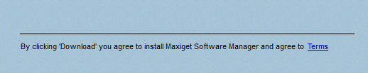 maxiget software manager bundled