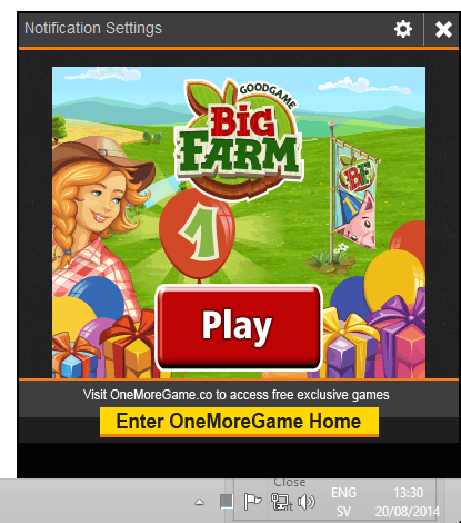 One More Game Ad for Big Farm