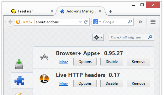 browser+ apps+ 0.95.27 firefox