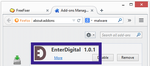 EnterDigital 1.0.1 Firefox