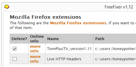 TornPlusTV firefox remove