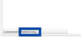 fasterol.org status bar