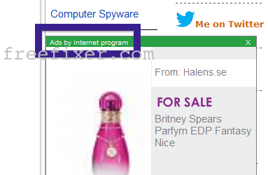 Ads by internet program