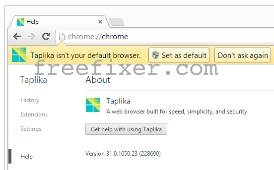 taplika browser