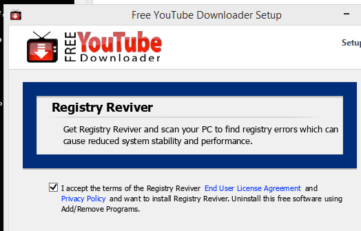 registry reviver bundled