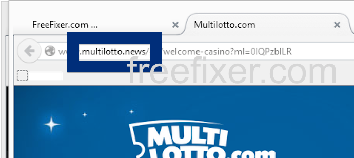 multilotto.news pop up