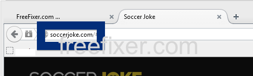 soccerjoke.com pop up