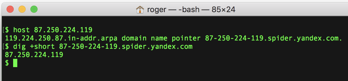 87.250.224.119 verified as YandexBot