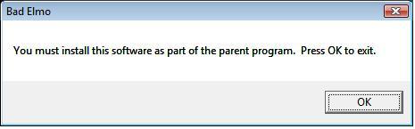 Screenshot of useless CiD uninstaller