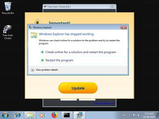 Screenshot from the sandbox