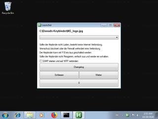 Screenshot from the sandbox