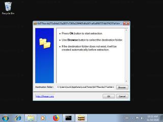 Screenshot from the sandbox