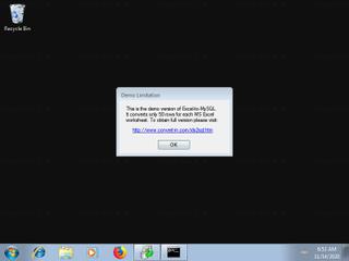 Screenshot from the sandbox