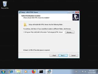 Screenshot from the sandbox