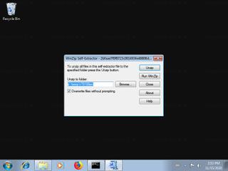 Screenshot from the sandbox