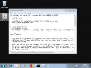 Screenshot from the sandbox