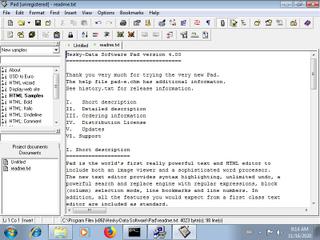 Screenshot from the sandbox