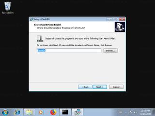 Screenshot from the sandbox