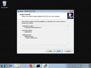 Screenshot from the sandbox