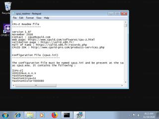 Screenshot from the sandbox
