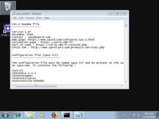 Screenshot from the sandbox