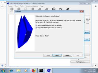 Screenshot from the sandbox