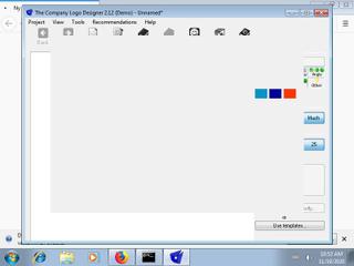 Screenshot from the sandbox