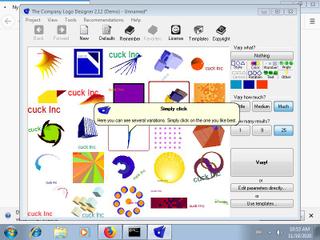 Screenshot from the sandbox
