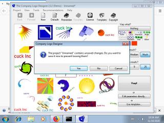 Screenshot from the sandbox