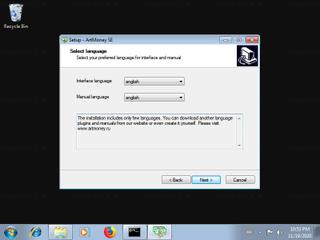 Screenshot from the sandbox