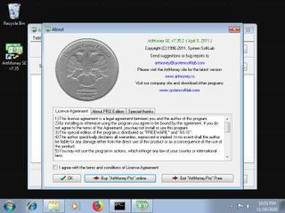 Screenshot from the sandbox