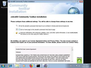 Screenshot from the sandbox