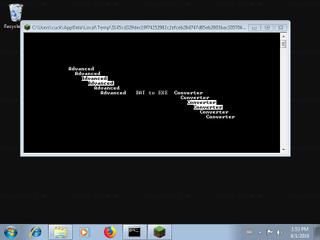 Screenshot from the sandbox