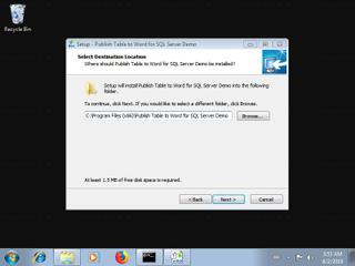 Screenshot from the sandbox