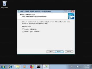 Screenshot from the sandbox