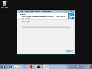 Screenshot from the sandbox