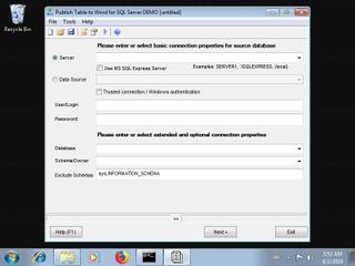 Screenshot from the sandbox