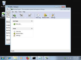 Screenshot from the sandbox