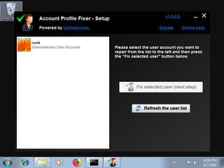 Screenshot from the sandbox