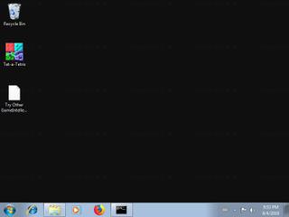 Screenshot from the sandbox