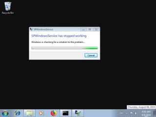 Screenshot from the sandbox
