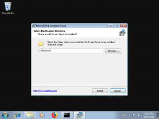 Screenshot from the sandbox