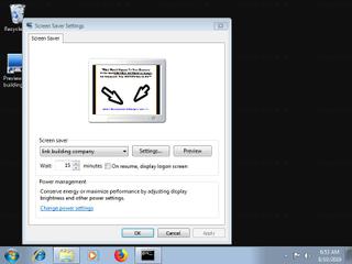 Screenshot from the sandbox