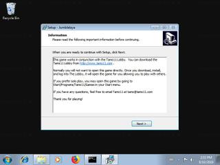 Screenshot from the sandbox