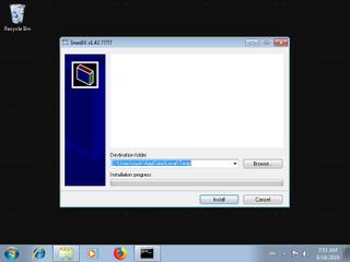 Screenshot from the sandbox