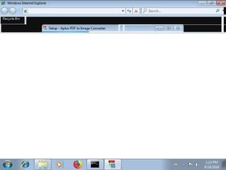 Screenshot from the sandbox