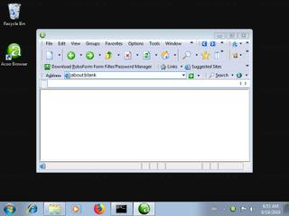 Screenshot from the sandbox
