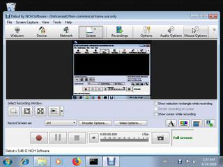 Screenshot from the sandbox